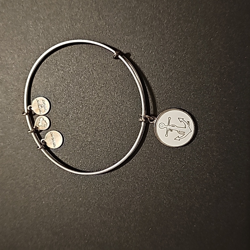 Alex and Ani bracelet with anchor.